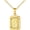 Gold 01.A, variant on 925 Sterling Silver Initial Necklace for Women Dainty Letter Jewelry Personalized Gift