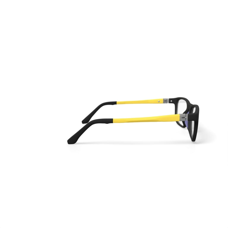 小物 YELLO ARTAX EYEWEAR Adolfo Youth Endzone Square Prescription Eyeglasses with