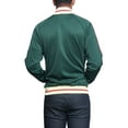 thumbnail image 2 of G-Style USA Men's G Striped Track Jacket JK5014 - Green - Small, 2 of 4