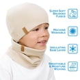 thumbnail image 5 of JAN & JUL Baby Toddler Kids Thermal Beanie Cap for Boys and Girls (L: 2-5 Years, Oatmeal), 5 of 6