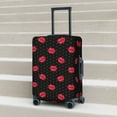 thumbnail image 6 of Lsque red lips Printed Luggage Cover, Travel Luggage Protector,Scratch and Dirt Resistant, Fits 18-32 Inch Luggage-X-Large, 6 of 7