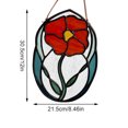 thumbnail image 3 of Home Decoration Rose Pendant Colorful Acrylic Flower Days Pendant Decoration, 3 of 5