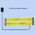 thumbnail image 4 of Eliminador de batería Lr6 Aa 6v 2a adaptador de corriente puede reemplazar 4 baterías Aa, 6,5 m EE. UU. Regulación Feliz Sencillez, 4 of 5