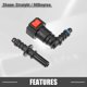 thumbnail image 5 of Ofertas Únicas 1 Juego de Conector de Manguera de Combustible para Automóvil con Liberación Rápida a 90 Grados 5/16" 7.89mm SAE a 1/4" 6mm Desconectar Manguera, 5 of 6