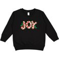 thumbnail image 2 of Inktastic Candy Cane Joy Toddler Sweatshirt, 2 of 4