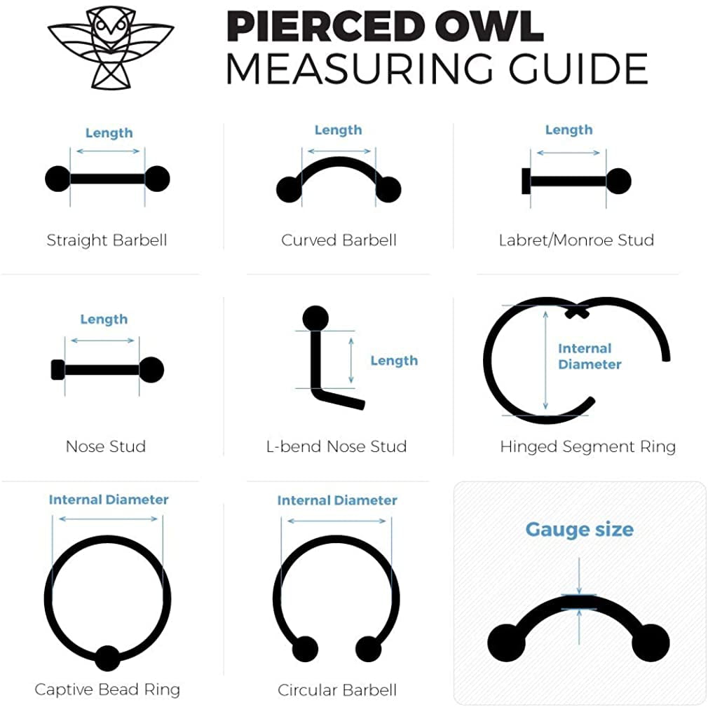 Pierced Owl CZ Crystal Paved Black Enamel Dangling Nipple Barbells Sold as Pair