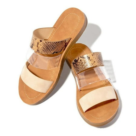 

Summer Beach Non-slip Slippers Flat Bottom Women s Shoes