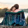 thumbnail image 3 of Mom Gifts from Daughter, Blanket 60''x50'', Birthday for Mom, Best Ideas Mother, Bonus Women Valentines Anniversary Mothers Day Christmas, to My Throw Blankets, 3 of 5