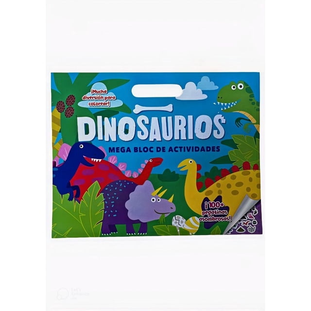 Dinosaurios. mega bloc de actividades