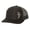 Black/Black, variant on Disk Golf Tree Branch Chain Golfer Mens Embroidered Mesh Back Trucker Hat, Heather Grey/American Flag