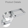 thumbnail image 5 of DOLITY Chimney Pipe Bracket Fixing Premium Sturdy Easy Installation Support Bracket Diameter 20cm, 5 of 5