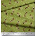 thumbnail image 3 of Soimoi Polyester Crepe Fabric Star,Knife & Circus Dog Cartoon Fabric Prints by Yard 52 Inch Wide, 3 of 3