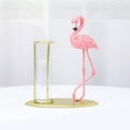 thumbnail image 3 of 2x Flamingo Hydroponics Vase Glass Flower Planter Home Office Desktop Decor Baoblaze none, 3 of 7
