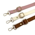 thumbnail image 4 of LAIQIEN Pu Leather Shoulder Strap,Adjustable Bag Strap Replacement for Handbags Crossbody Shoulder Bag with Metal Buckles, 4 of 7