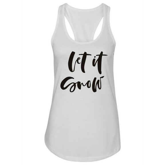 Let It Snow. Tank Women -Image by Shutterstock, Female x-Large