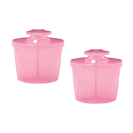 Powder Formula Dispenser - (2 Pack) Dr. Brown's Formula Dispenser, Pink
