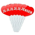 thumbnail image 1 of Jensen Heart Love Cupcake Picks Toppers - Set of 6, 1 of 1