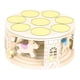 thumbnail image 1 of Platos giratorios de 360 grados, soporte de exhibición para magdalenas con música y luces, carrusel, soporte para magdalenas para fiestas de bodas, 1 of 9