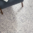 thumbnail image 6 of SAFAVIEH Metro Kathleen Diamond Area Rug, Grey/Ivory, 8' x 10', 6 of 8