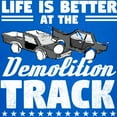 thumbnail image 3 of CafePress - Demo Derby Life Is Better At Demolition Tr T Shirt - Dark T-Shirt Kids XS-XL, 3 of 4