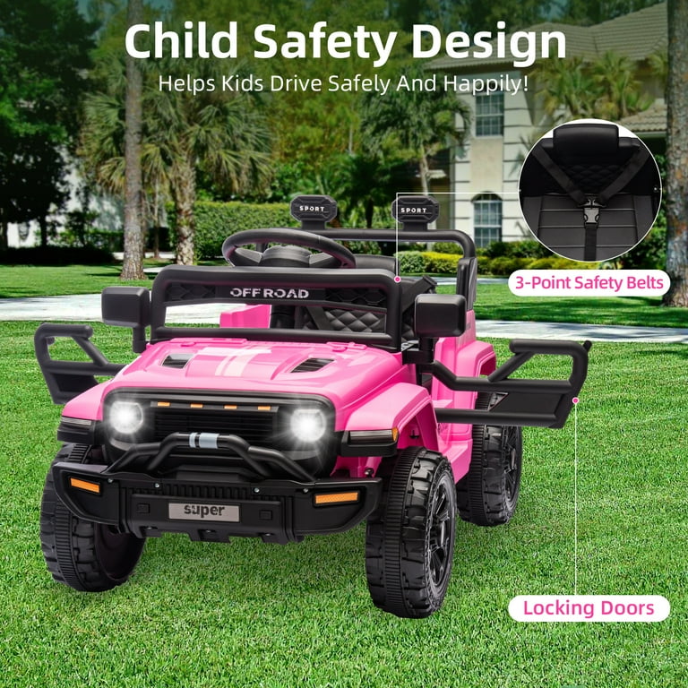 1 Plastic + MetalBaby Car Bdm0936G Small Off-Road 12V4.5Ah