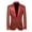 Red, variant on Mens Blazer Jacket Autumn Winter Casual Slim Fit Suit Jacket Gold Floral Embroidery Sequins Business Lapel Two Button Stage Performance Blazer Leisure Mens Clothes