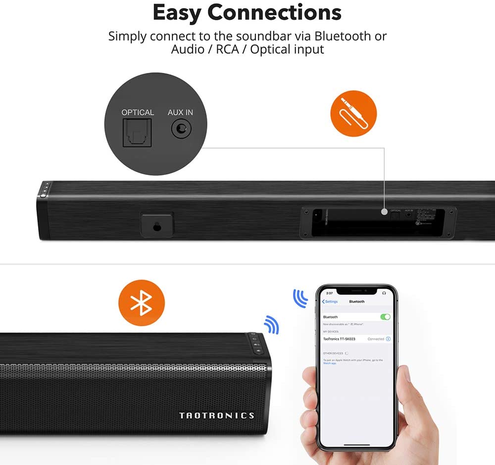 taotronics tv sound bar