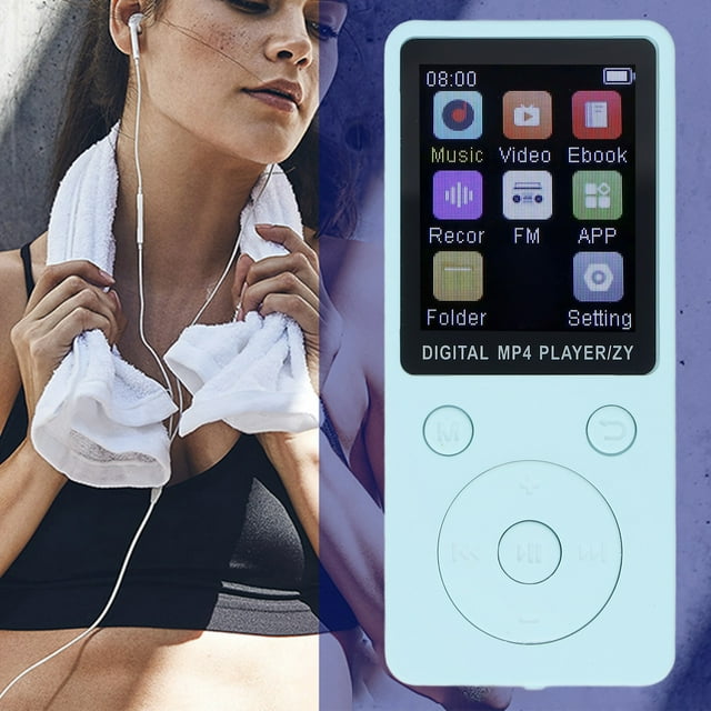 Reproductor MP3 MP4 Con 5.0, Altavoz Incorporado De Sonido Hifi, 128 GB De Música Portátil Para Música, EBooks AMV Videos