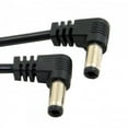 thumbnail image 4 of FVH DC Power 5.5 x 2.1mm / 2.5mm Male to 5.5 2.1/2.5mm Male Plug Cable Right Angled 90 Degree 60cm, 4 of 6