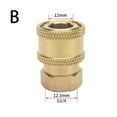 thumbnail image 3 of Pressure Washer Coupling Quick Release Adapter 1/4" Male Male Fitting, 3 of 5