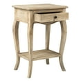 thumbnail image 4 of East at Main Daphne Rustic Nightstand, Natural Brown Solid Wood Handcrafted with Storage, 4 of 5