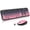 Berry Pink, variant on Wireless And Mouse  2.4g Usb Retro Full Size Typewriter Cute Combo For Windows 7/8/10 Laptop Desktop Pc Computer (purple)