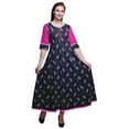 thumbnail image 1 of Bimba Anarkali Kurta Imprimée Longue Robe Maxi IndianKurtisFor Femmes Tenue de Fête, 1 of 6