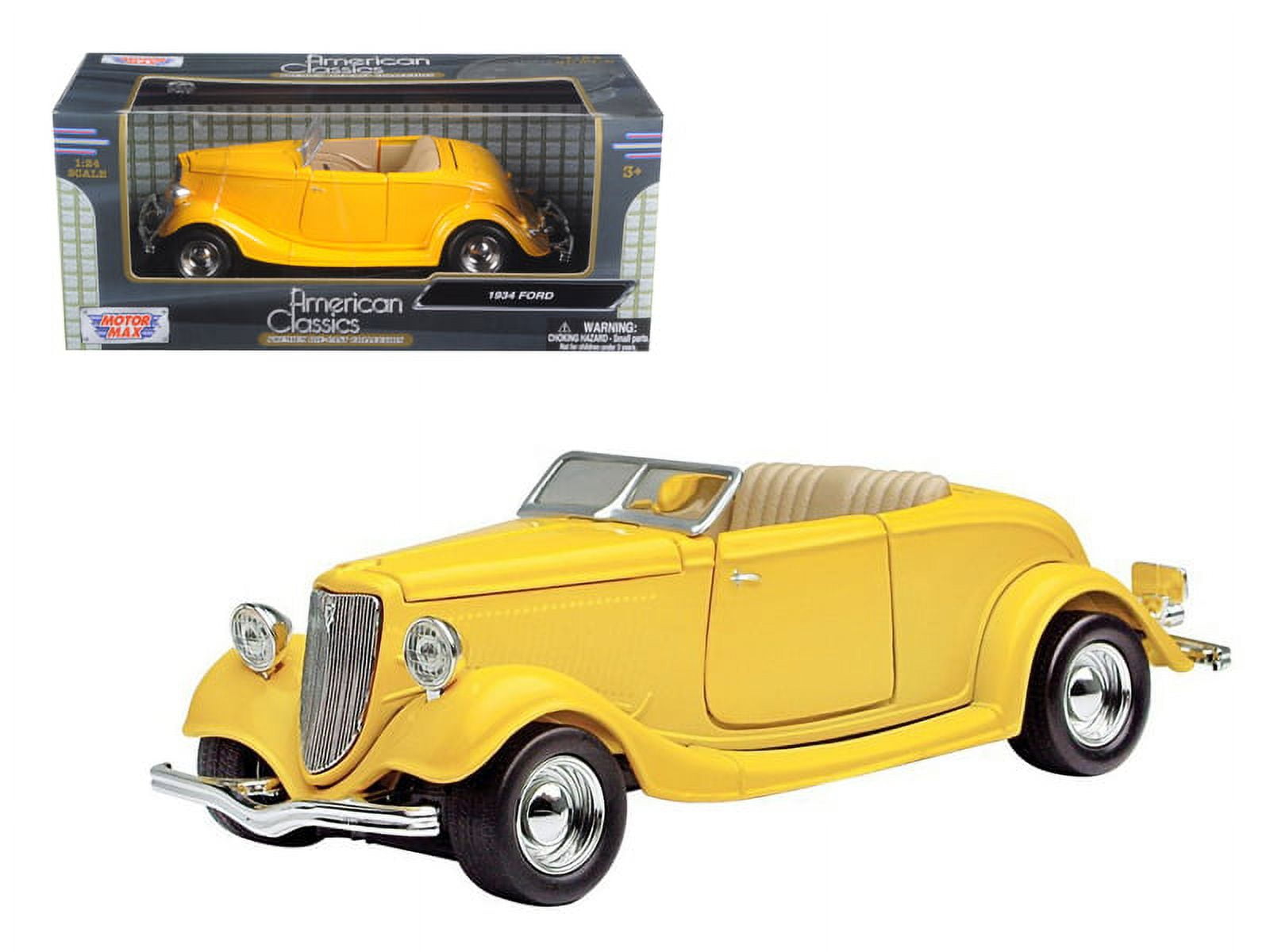 AV504 JADA 1/18 1:18 CHEVROLET CHEVY CAMARO SS 2010 REF 96325 JAUNE EDL