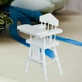 thumbnail image 6 of 1:12 Doll High Chair Furniture Model Dollhouse Chair for, 6 of 7