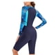 thumbnail image 5 of Nadanbao-bañador Sexy para mujer, traje de baño con estampado de retazos, traje de baño de manga larga con cremallera para fiesta en la playa, 5 of 5
