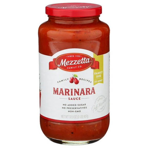 Mezzetta Marinara Sauce 32 oz (Pack of 6)