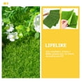 thumbnail image 2 of 10pcs Decorative Turf Simulation Green Turf Decor Artificial Grass Mats Fake Turf, 2 of 8