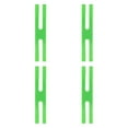 thumbnail image 4 of jifeng 4 Pieces Silicone Rubber Bands Bowl H Bands for Backpacking Game Box Camping Green, 4 of 9