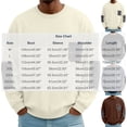 thumbnail image 3 of Awdenio Men T Shirts Oversized Color Block Crewneck Sweatshirt Graphic Long Sleeve Casual Pullover Shirt, 3 of 8