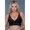 Black, variant on BeWicked 2217-NB-38C V-Neck Bralette Bra, Navy Blue - Size 38C