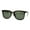 Matte Tortoise Green, variant on Classic Hipster Rectangular Keyhole Horn Rim Sunglasses Grey Green