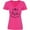 Hot Pink, variant on Inktastic Trigeminal Neuralgia Awareness I Am a Fighter Women's V-Neck T-Shirt
