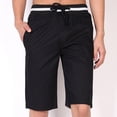 thumbnail image 2 of Pantalones cortos transpirables de verano Sunnimix Pantalones de playa Negro 4XL, 2 of 8