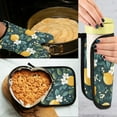 thumbnail image 5 of Yayeee Oven Mitts and Pot Holder Set of 4 Heat Resistant Kitchen Gloves Baking Hot Pad, Yellow Lemons, 5 of 5