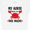 thumbnail image 4 of Inktastic My Auntie Loves Me Nephew Boys or Girls Baby Bodysuit, 4 of 5