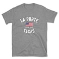 thumbnail image 1 of La Porte Texas Patriot Men's Cotton T-Shirt, 1 of 1