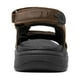 thumbnail image 4 of Sandalia Con Velcro Flexi para Hombre Estilo 411001 Chocolate, 4 of 5