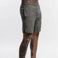 thumbnail image 4 of LYMAYTER Men's Solid Color Shorts Quick Dry Shorts Breathable Shorts Fitness Shorts S-3XL, 4 of 8