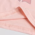 thumbnail image 6 of PWPSG Girl's Short Sleeve Tops Kids Cute Bow Decor T-Shirts Lightweight Summer Shirts Solid Blouses for Daily & Play Wear Pink 11-12 Years, 6 of 7